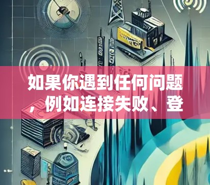 如果你遇到任何问题,例如连接失败、登录问题或数据同步问题,可以参考以下步骤进行排查和解决 如果你遇到任何问题,例如连接失败、登录问题或数据同步问题,可以参考以下步骤进行排查和解决